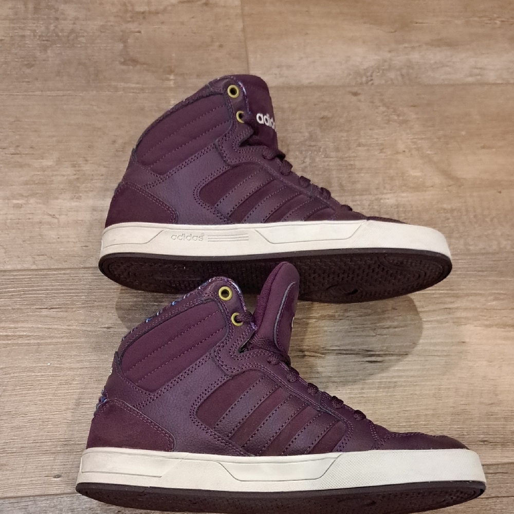 Adidas Women's Purple Neo Raleigh Mid - Picture 7 of 9